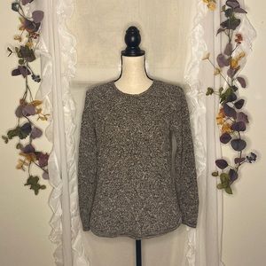 Eight Eight‎ Eight Tan X Pattern Sweater Size Medium